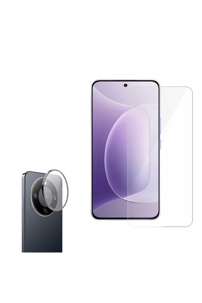 Apsuwa واقي عدسة الكاميرا + واقي الشاشة لهاتف Honor Magic X9D Lite