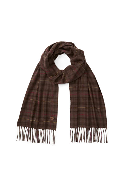 Timberland Καρό υφαντό κασκόλ