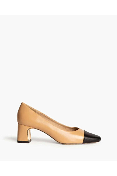 Corina TWO TONE LOW HEEL PUMP
