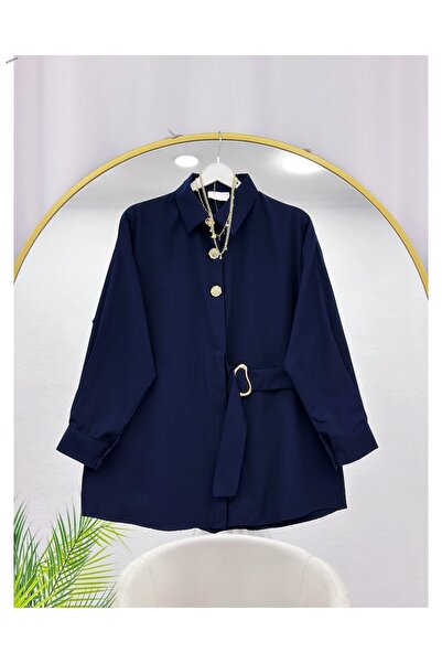 YEDİLALE Gold Buttoned Waist Detail Tunic [Tunic Only, Price Included]