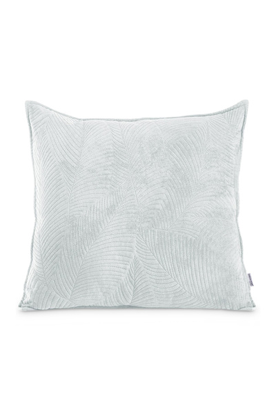 Amelia Home Quilted velvet decorative pillow with embroidered pattern, 180 g/...