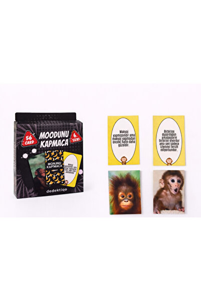 Nutly Accessories Moodunu Kapmaca Parti Oyunu 56 Kart Eğlenceli Arkadaş Aile ...