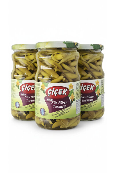 Çiçek Yellow chili peppers 340 gr *3 pieces