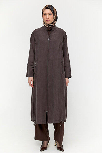 Setrms Bağlama Detaylı Hakim Yakalı Pardesü