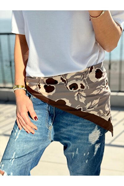 who knows ¿ Patterned Scarf Bandana Women's Clothing Accessory 70X70