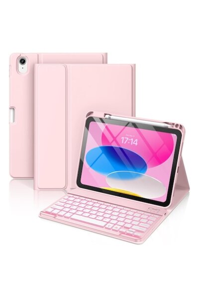 vienod Θήκη πληκτρολογίου χωρίς καλώδιο για iPad 11 (A16) 2025/10 2022