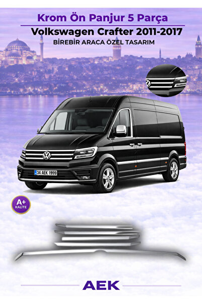 AEK Modern VOLKSWAGEN CRAFTER 2011-2017 ARACA ÖZEL KROM ÖN PANJUR A+