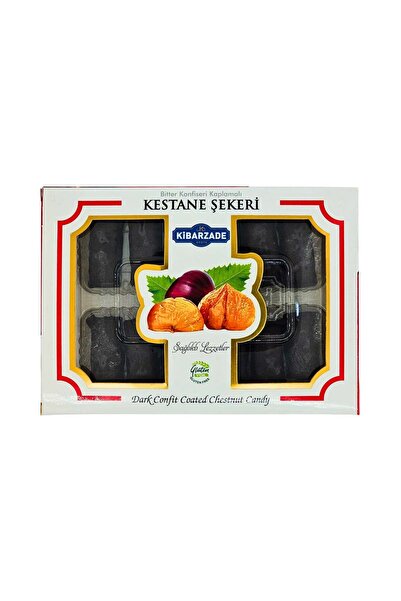 kibarzade kestane şekeri Bitter Konfiseri Kaplamalı Kestane Şekeri 240 Gr