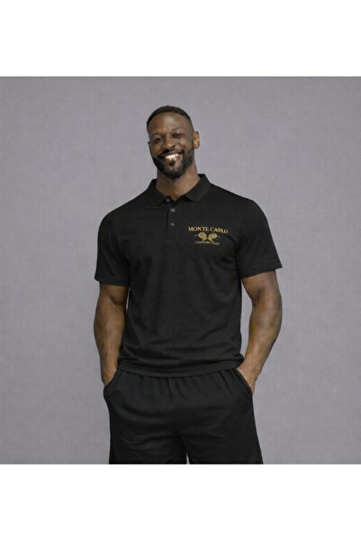 NOFLEN Men's Monte Carlo Printed Polo Neck T-Shirt