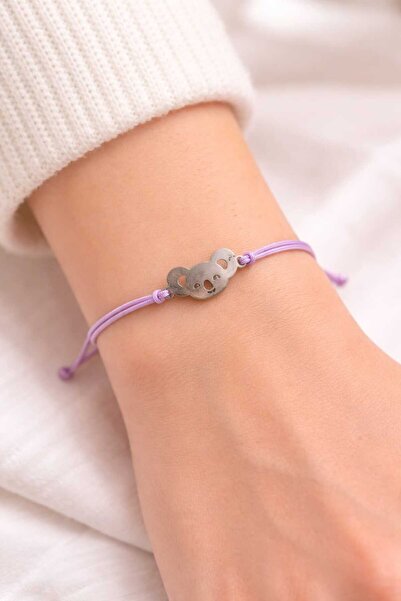 Dream Cut Collection Dream Cut Koala Steel Bracelet Purple