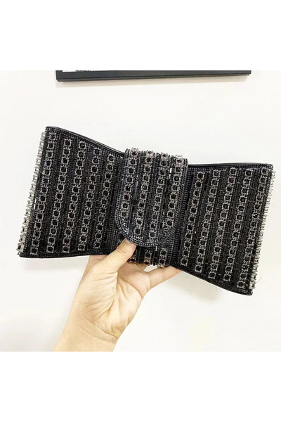 Guja Ac2559 Stone-Embellished Small Handbag for Evening Dresses