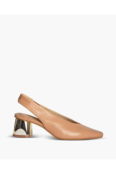 Corina BLOCK HEEL SLINGBACK IN BEIGE