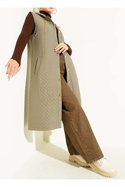 Burcia Hooded Quilted Vest