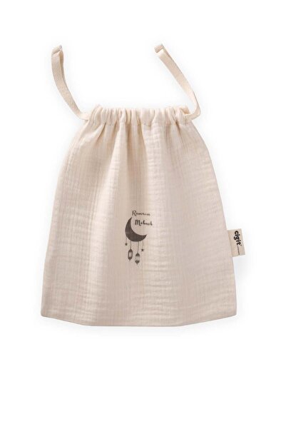 Cigit Organic ramadan muslin bag 25x30 cm natural