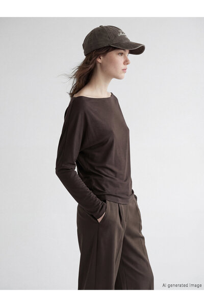 LC Waikiki Women's Slash Neck Blouse