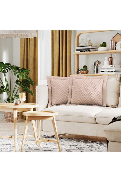 Amelia Home Lightly quilted decorative cushion made of microfiber, Ophelia, 7...