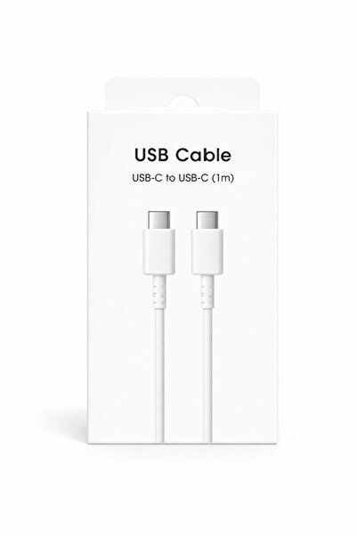 CANTEX TECH SAMSUNG uyumlu EP-DA705B Type-C Kablo 25W Hızlı Şarj Kablosu