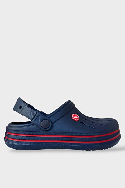 Liger Papuci unisex Comfort Medical Nurse Sabo ALBASTRU ÎNCHIS - ROȘU