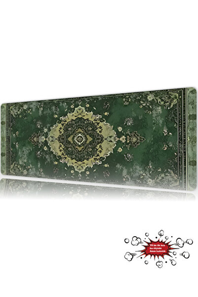 urzuva Emerald Legacy Gaming Oyuncu XL Mouse Pad Mousepad 90X40 cm 3Mm Dikişl...
