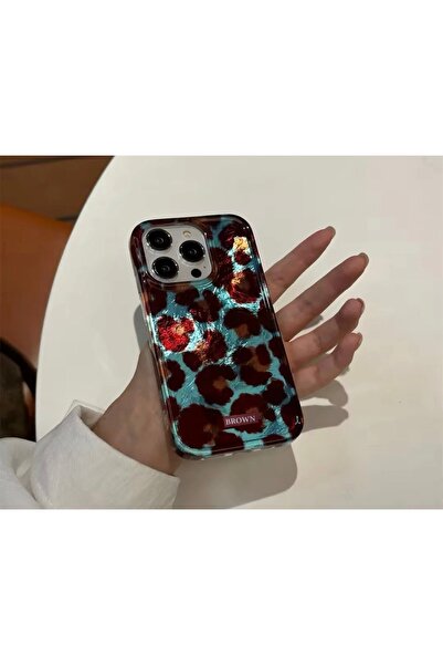 FİŞNEİLETİŞİM İPHONE 16 PROMAX UYUMLU DESENLİ LEOPARLI KILIF
