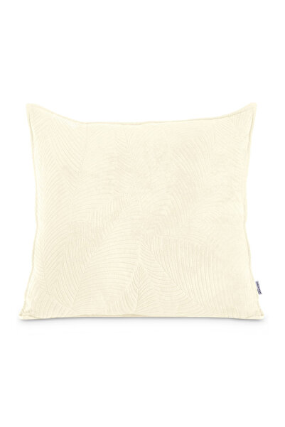 Amelia Home Quilted velvet decorative pillow with embroidered pattern, 180 g/...