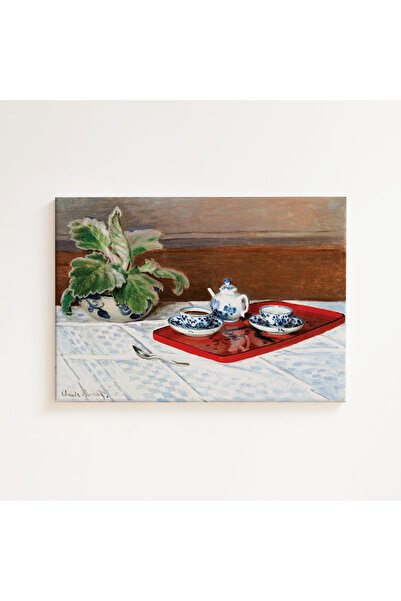 Vetro Design Claude Monet - Set de ceai, tablou pe pânză
