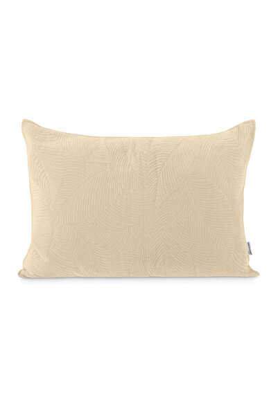 Amelia Home Quilted velvet decorative pillow with embroidered pattern, 180 g/...