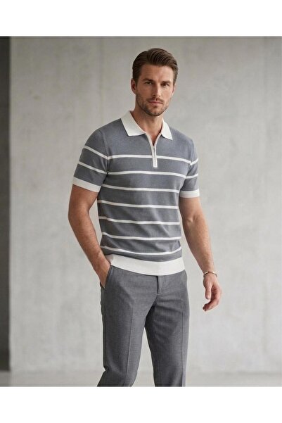 LUXETIQUE POLO NECK T-SHIRT