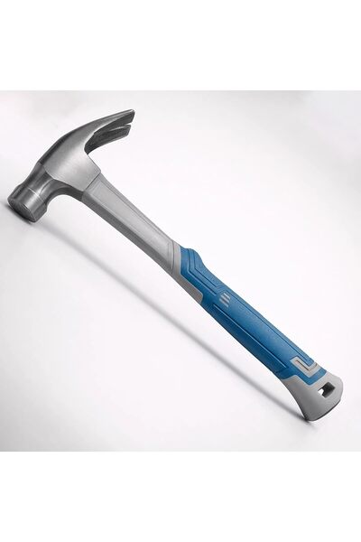 AutoFamily Heavy Duty Steel Framing Claw Hammer with Shock-Absorbing Non-Slip...