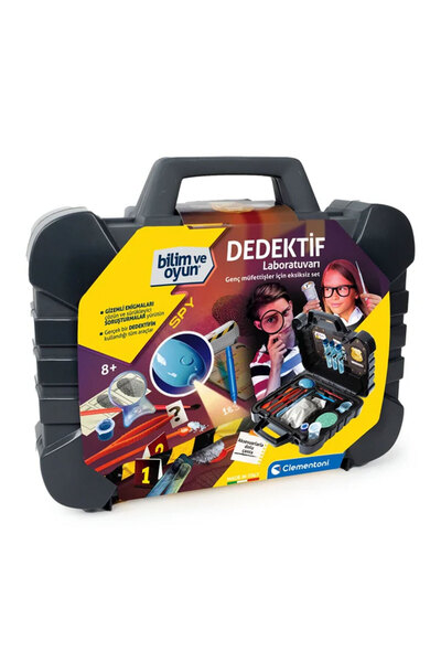 CLEMENTONI Bilim Ve Oyun Dedektif Laboratuvarı 64092