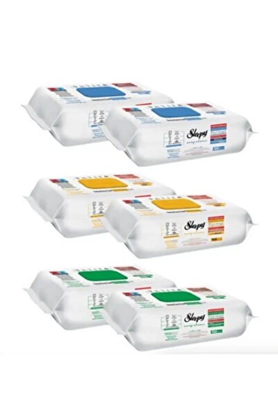 Sleepy Șervețele umede pentru multiple suprafețe, Pachet promoțional 6 x 100 ...