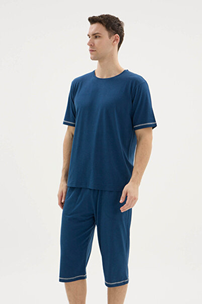 KLY طقم كابري مودال برقبة دائرية 26254