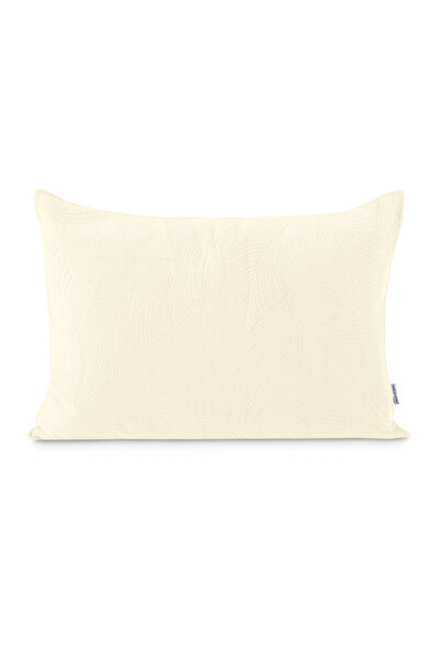 Amelia Home Quilted velvet decorative pillow with embroidered pattern, 180 g/...