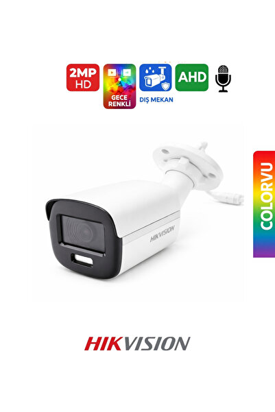 Hikvision ColorVu Ses Kayıtlı Kamera DS-2CE10DF0T-LPFS 2.8mm