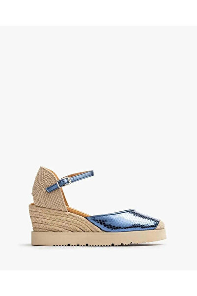 Unisa D’ORSAY ESPADRILLE IN NAVY BLUE