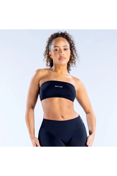DFYNE Strapless Bandeau Bra - Siyah