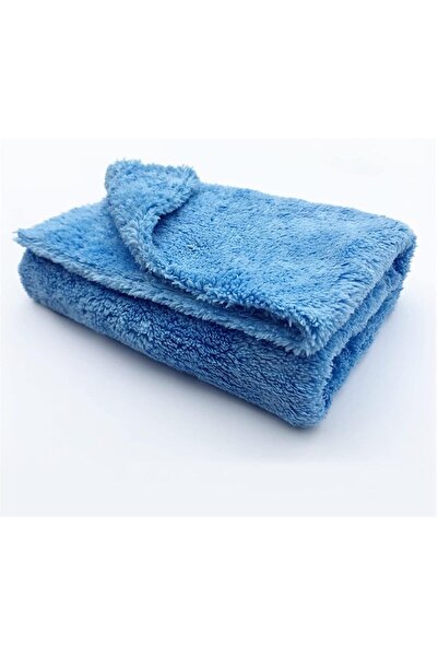 Polikur Mikrofiber Detay ve Parlatma Bezi Mavi 40*40cm (500gsm)