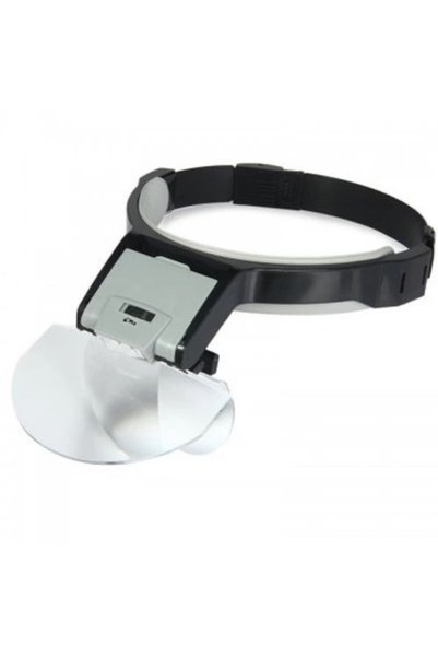 NW NessiWorld - Lens Mounted 5 Lenses, Led Lamp Hat Type Magnifier