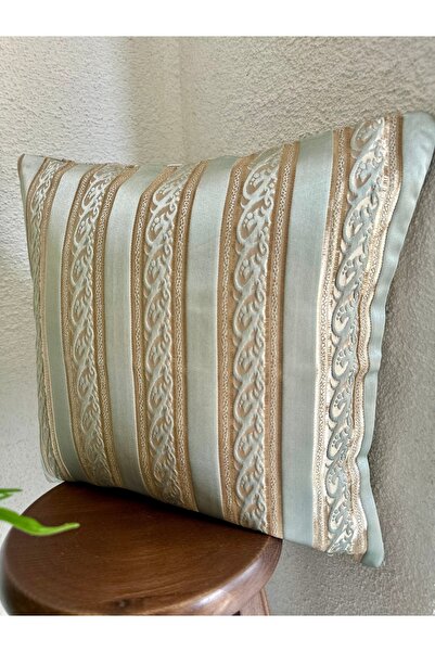 Decamor home Față de pernă pentru sufragerie lucioasă mentă