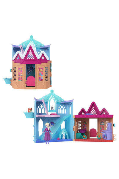 Disney Frozen Disney Karlar Ülkesi Mini Kulübe Eğlencesi Oyun Seti JFG28