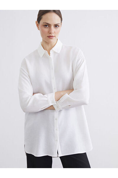 LC Waikiki Rmz Gi̇yi̇m Farkiyla Relaxed Fit Women's Shirt Tunic