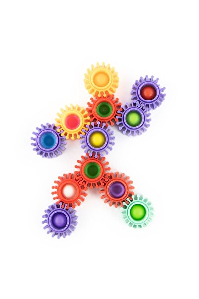 Keycraft Set de construcție cu roți dințate pop-it