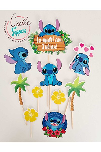 Aniversari de Neuitat Set toppere Stitch