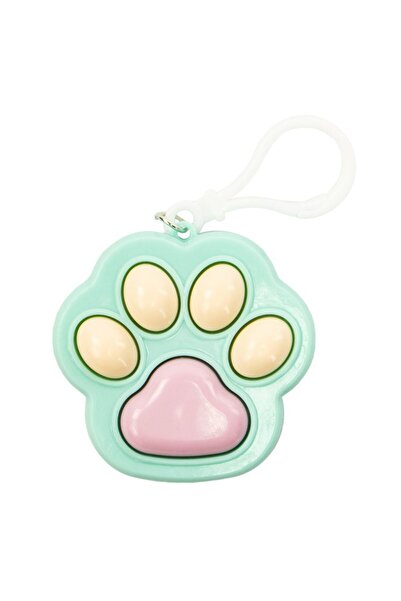 Keycraft Jucărie senzorială - Breloc lăbuță cu butoane