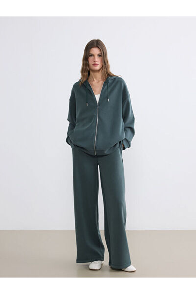 LC Waikiki Rmz Gi̇yi̇m Farkiyla Women's Modal Blend Sweatpants with Waist Dra...