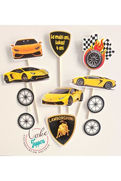 Aniversari de Neuitat Set toppers Lamborghini