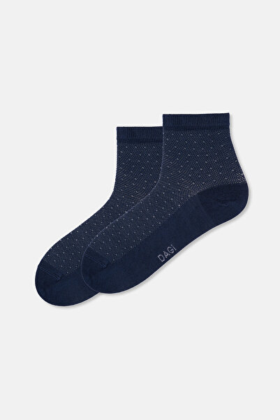 Dagi Men's Polka Dot Quarter Classic Socks