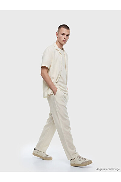 LC Waikiki Comfortable Fit Muslin Men's Textured Trousers from Uzg Store for ...
