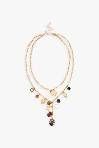Penti Altın Rengi Nicole Kolye