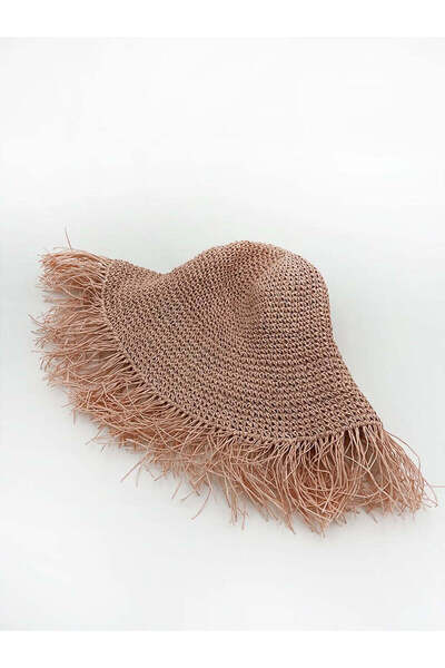 Alex max STRAW BUCKET HAT IN PINK